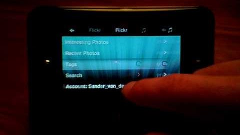 Squeezebox Touch: Flickr