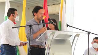 Intervención del ministro de Minas y Energía, Diego Mesa Puyo, en inauguración WTP - Mina Buriticá