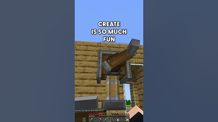 Minecraft Create mod tools are so much fun. #minecraft #minecraftcreate #createmod