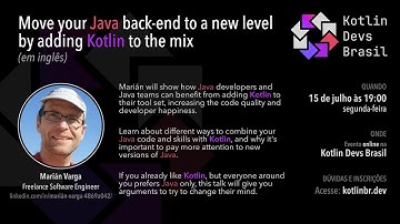 Move your Java back-end to a new level by adding Kotlin to the mix, by Marián Varga