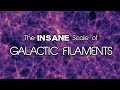 The Insane Scale of Galactic Filaments