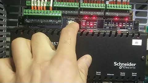 Стирание контроллера ScadaPack