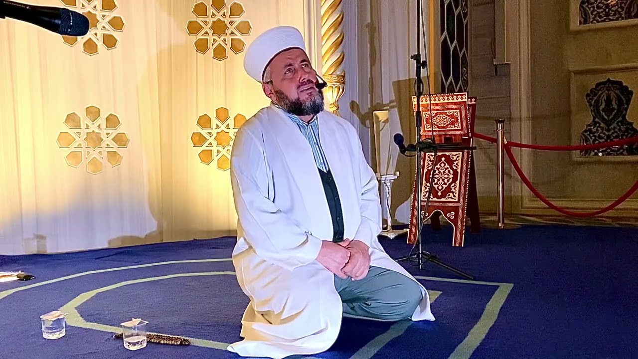 İshak Danış Çamlıca Camii Yatsı Namazı Amenerrasulu ve Şems Suresi