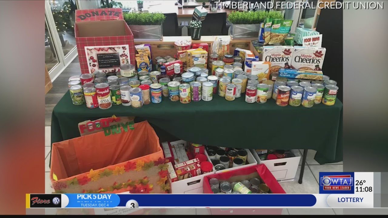 BellefonteTwo buisnesses collect over 500 canned goods for food bank