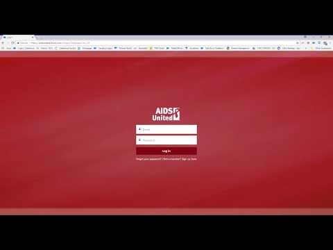 AIDS United Grantee Portal Overview