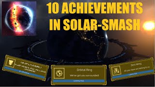 10 SECRET Achievements in Solar smash🪐💥