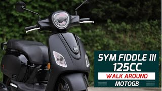 Sym Fiddle Iii 125Cc Walk Around