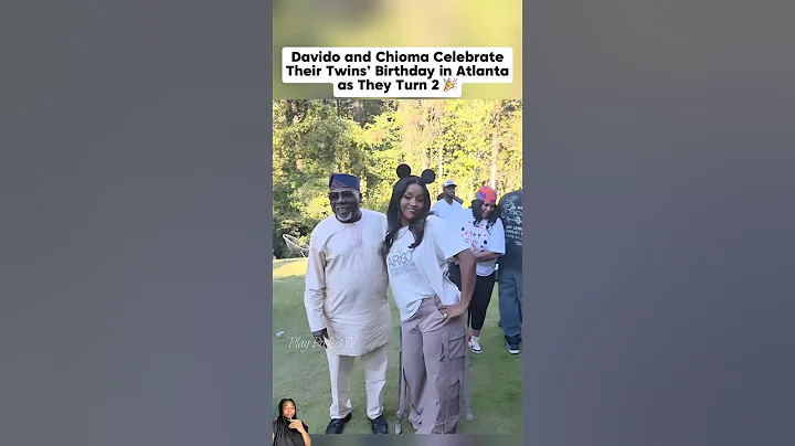 Davido and Chioma Celebrate Their Twins’ Birthday in Atlanta as They Turn 2 🎉 #shorts #davido