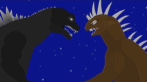 Godzilla (Gmk) vs Varan/ Kaiju Battles - Stick Nodes Animation