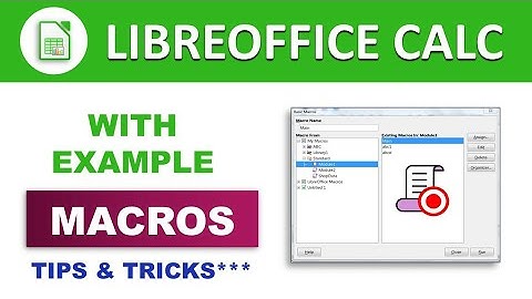 libreoffice calc tutorial for beginners || macro in libreoffice calc 🔥🔥    in hindi      🔥🔥