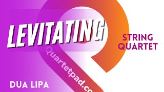Levitating (Dua Lipa) for String Quartet Wealth