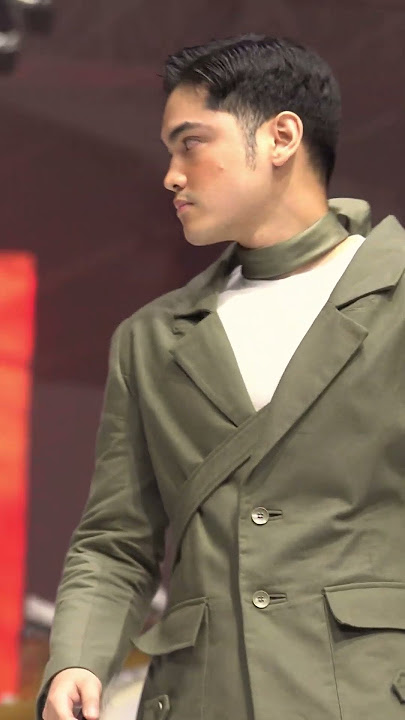 Irzan Faiq is wearing the JFW 2025 collection from Emba Classic by Danjyo Hiyoji.  #jfw2025