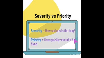 Severity Vs Priority in Software Testing#automation #manual #testing #shorts #viralvideo