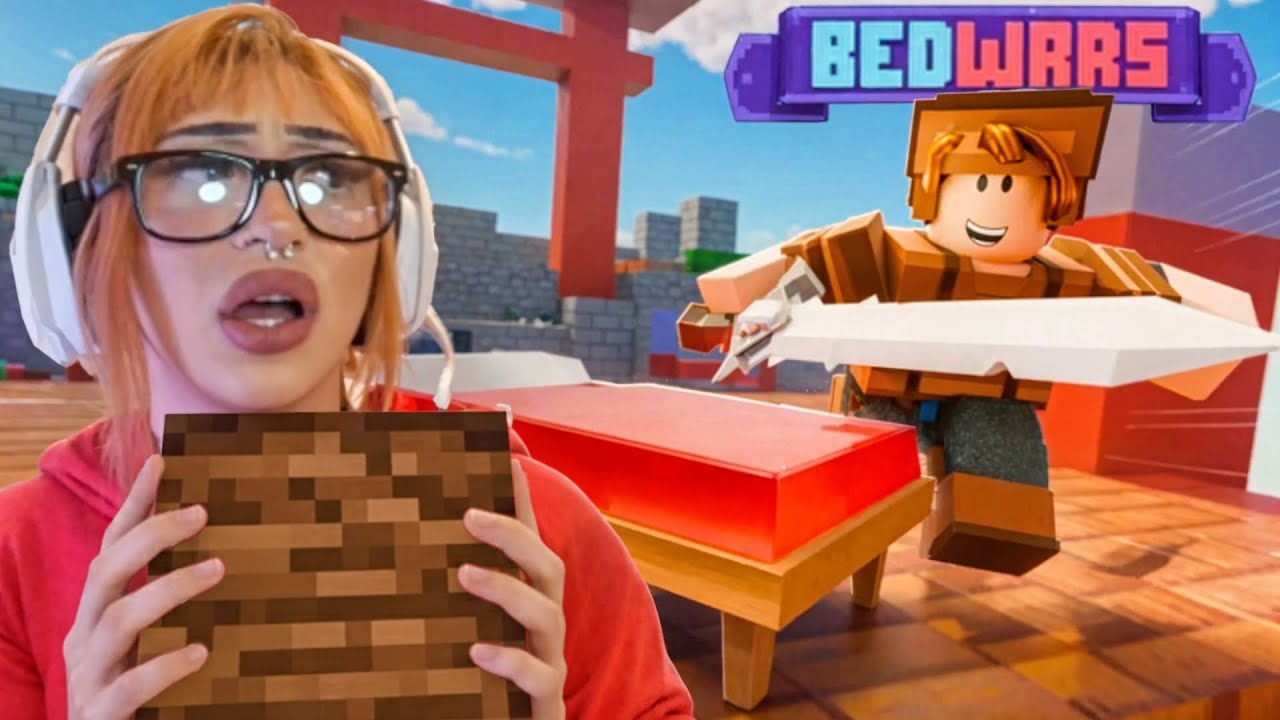 PLAYING BEDWARS FOR THE FIRST TIME - YouTube