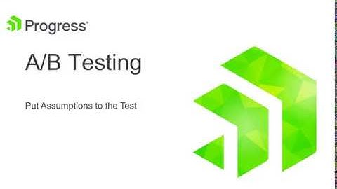 Getting Started with Sitefinity: A/B Testing