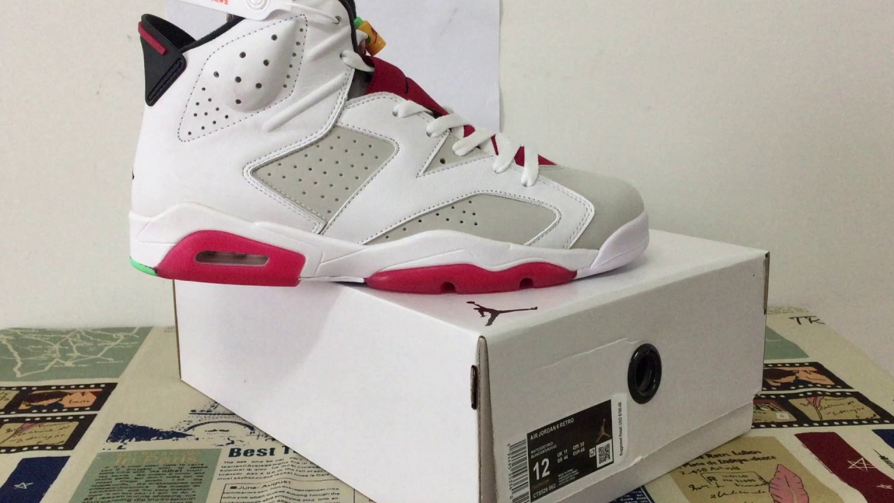 jordan 6 varsity red white