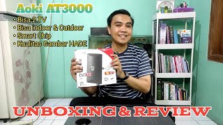Aoki AT3000 Unboxing & Review Kekurangan dan Kelebihan | Antena Digital