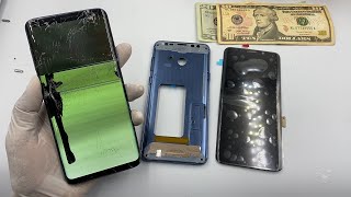 Restoration Destroyed Phone Samsung Galaxy S9 Plus | Rebuild ASMR