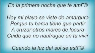 Luis Miguel - La Barca Lyrics