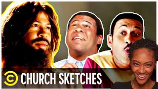 FIRST TIME REACTING TO | KEY & PEELE- EVERY CHURCH SKIT EVER