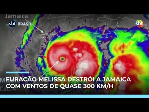 Video furacao-melissa-atinge-jamaica-com-ventos-de-quase-300-km-h-e-causa-destruicao-sbt-brasil