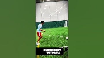 Curve Shot Tutorial  #football #shortvideo#curvetutorial