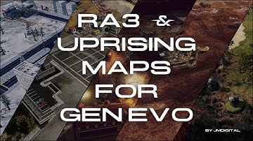 Red Alert 3 + Uprising maps in Generals Evolution