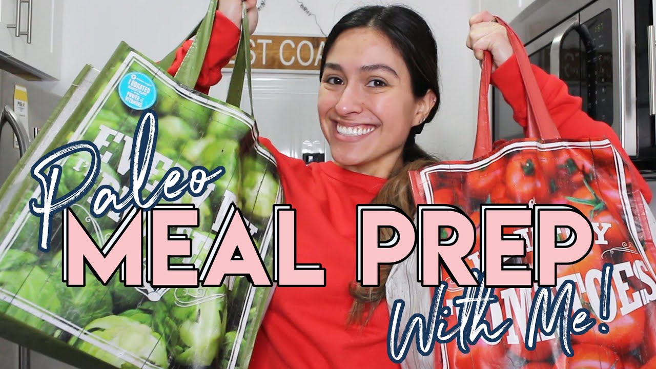 MEAL PREP WITH ME: Grocery Haul + Healthy Meals for Work - YouTube