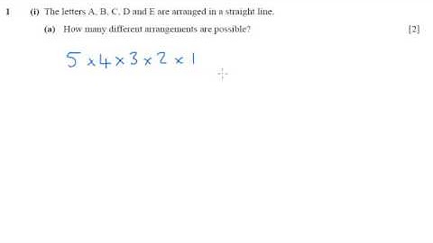 OCR S1 Jan 2008 q1ia