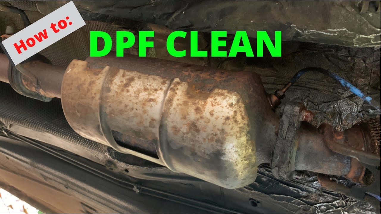 How to clean a diesel particulate filter (DPF) 