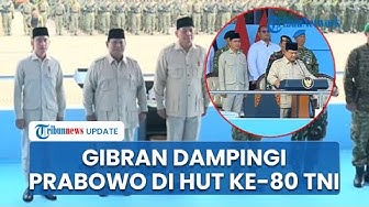 Thumbnail for Momen Wapres Gibran Dampingi Presiden Prabowo Hadiri Acara HUT Ke-80 TNI di Monas