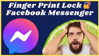 How to Lock Facebook Messenger with Finger print (2024) screenshot 4