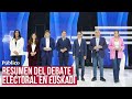 As ha sido el debate de los candidatos a lehendakari organizado por eitb