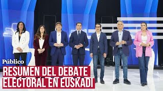 Así ha sido el debate de los candidatos a lehendakari organizado por EITB