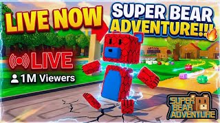 LIVE 🔴 Super Bear Adventure Gameplay – Exploring All Secrets &amp; Boss Battles! #superbearadventure