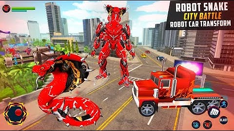 Grand Snake Robot Car Transform unity 3D Game || Insane Attack Truck Transform