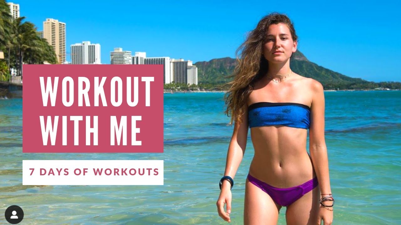 A Week of Workouts  Ally Case 