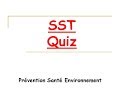 SST : Quiz