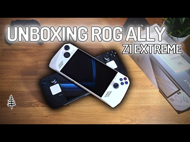 ROG Ally Z1 Extreme Unboxing 