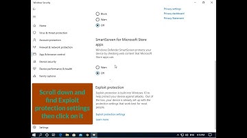 How to Enable Exploit Protection in Windows 10