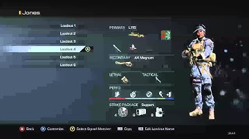 Ghosts Trickshotting Class Setup With Shots