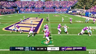 College Football 25 - Old Dominion Monarchs vs James Madison Dukes - Gameplay (PS5 UHD) [4K60FPS]