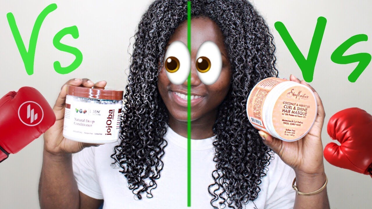 Eden bodyworks VS Shea Moisture!? Battle of the Deep Conditioners - YouTube