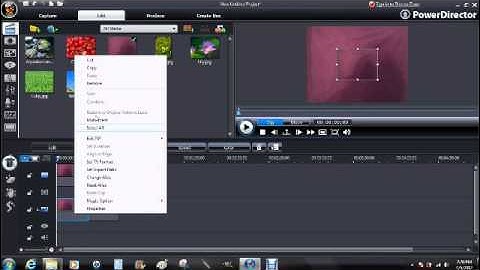 How to clone on PowerDirector 7
