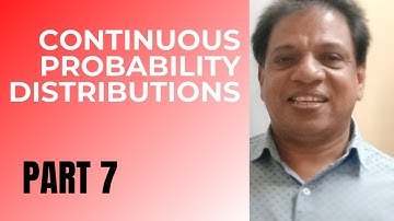 CONTINUOUS PROBABILITY DISTRIBUTIONS | MODULE 2 |PART 7|MAT 202|2019 SCHEME|B.TECH KTU|