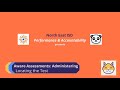 Aware Assessments: Administering Assessments