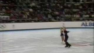 Meno & Wendland (USA) - 1992 Albertville, Pairs' Free Skate