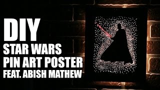 wars star diy poster