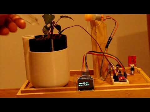 Simple Arduino automated gardening indication and control system. - YouTube