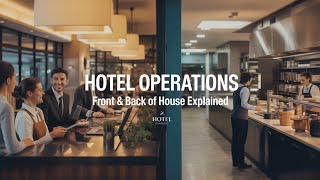 Front vs Back of House in Hotels Explained! | Tariq Talks Education